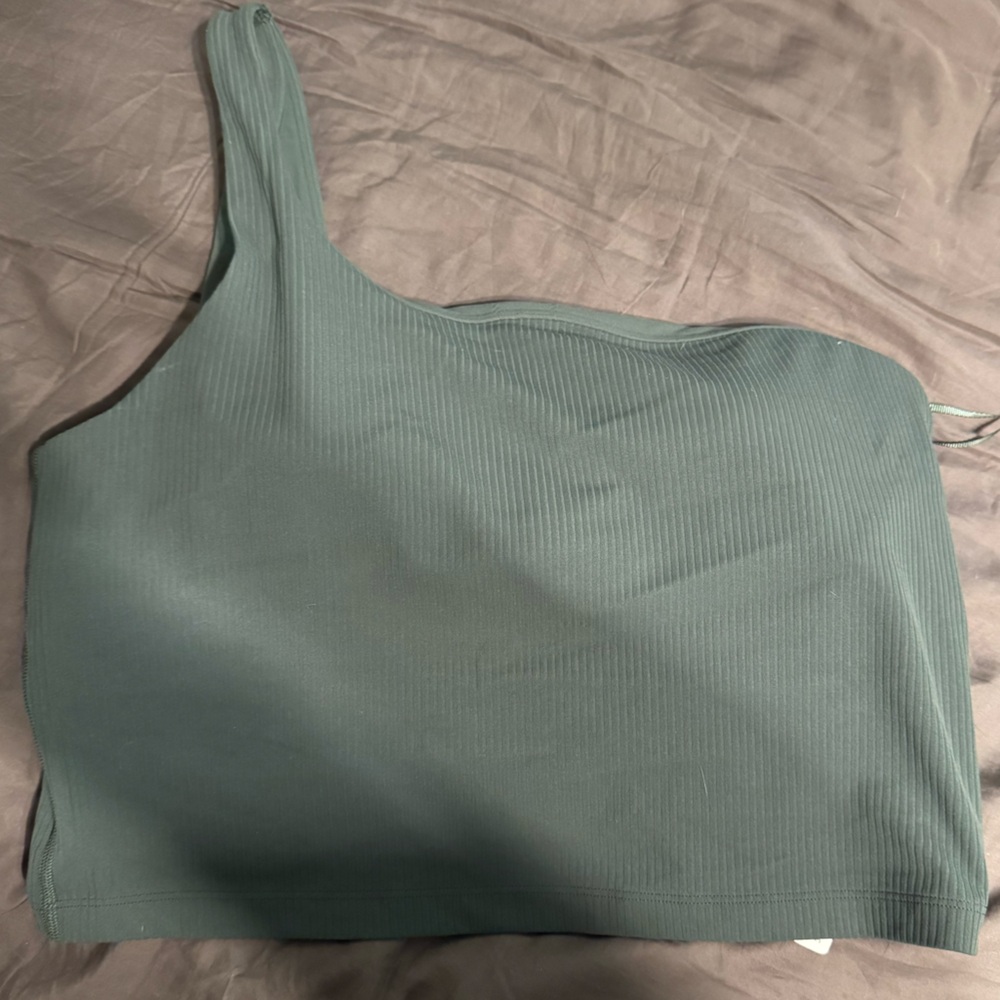 Lululemon Athletica Green Mini Tank Top for Casual Wear